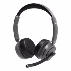 Port Designs 912003, Avec fil &sans fil, Bureau/Centre d'appels, 20 - 20000 Hz, 202 g, Casque, Noir