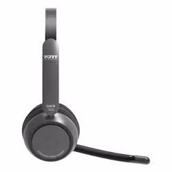 Port Designs 912003 écouteur/casque Avec fil &sans fil Arceau Bureau/Centre d'appels Bluetooth Socle de chargement Noir