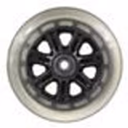 Roue de trottinette JD BUG kit de 2 5´´ avec roulements Noir - JDBUG - Mixte - Trottinette