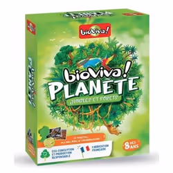 Bioviva Planète - Jungles et fôrets, Jeu de cartes, 3 an(s), 30 min