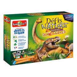Bioviva Défis Nature Grand jeu Dinosaures, Jeu de société, 3 an(s), 30 min, Jeu familial