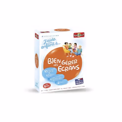 Bioviva J'Aide Mon Enfant À ... Bien Gérer Les Écrans, 3 an(s), Carton, Bois, Papier, Multicolore