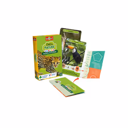 Bioviva Défis Nature Junior - Mystères de la jungle, Jeu de cartes, 3 an(s), 15 min