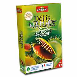 Bioviva Défis Nature - Super pouvoirs des plantes, Jeu de cartes, 3 an(s), 20 min