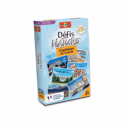 Jeux de carte Défis Nature - Capitales du monde Bioviva