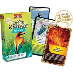 Jeu de société - BIOVIVA - Défis nature Oiseaux - Vert/Jaune - 2 joueurs ou plus - 72x114x2 cm