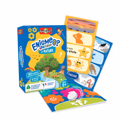 Bioviva Enigmes Junior - La nature, Jeu de cartes, 5 an(s), 20 min