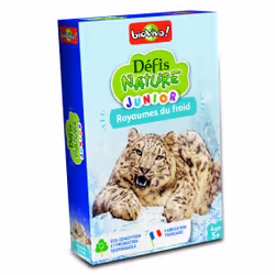 Bioviva Défis Nature Junior - Royaumes du froid, Jeu de cartes, 3 an(s), 15 min