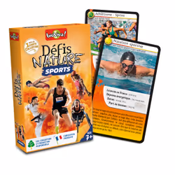 Bioviva DÉFIS NATURE : SPORTS, Jeu de cartes, 7 an(s)
