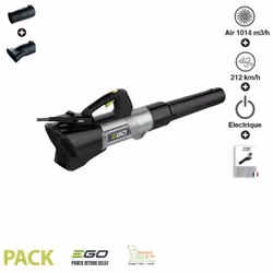 Le souffleur de feuilles LBX6000E d'Egopower fait partie des souffleurs sans fils les plus puissants du marché. Son moteur à ...