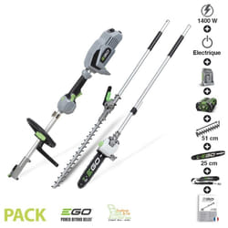 Ego Power+ - Pack élagage entretien arbres et haies avec moteur chargeur batterie 56v Egopower