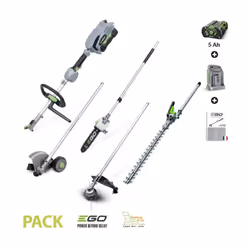 Le pack combi système Egopower vous procure une polyvalence absolue pour remplir tous vos besoins dans le jardin. Remplacez j ...