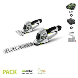 Taille herbe et haie lame 200 mm Egopower pack batterie et chargeur 2 Ah ego power CHT2001E