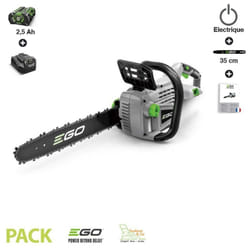 Pack tronconneuse électrique Ego Power CS1401E prêt à l'emploi