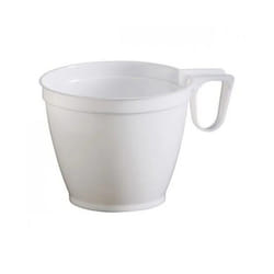 20 TASSES À CAFÉ RÉUTILISABLES 17CL BLANC