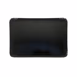 5 PLATS DE SERVICE CARTON TRAITEUR 24X33CM NOIR