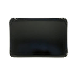 5 PLATS DE SERVICE CARTON TRAITEUR 24X33CM NOIR