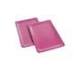 5 PLATS CARTON SERVICE TRAITEUR 24X33CM FUCHSIA  Rose Fuchsia