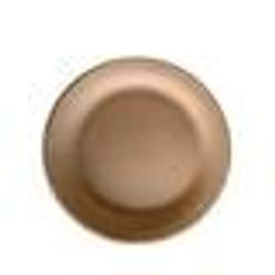 50 ASSIETTES RONDES KRAFT RECYCLABLE Ø23CM NATUREL  Beige Ivoire Crème Écru Naturel Taupe - VAISSELLE DE FÊTE