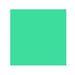 Serviettes de table jetables - Non spécifié - 38 cm - Couleur aqua - 40 pièces - 2 plis