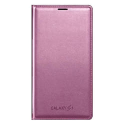 Samsung étui Flip Wallet rose pour Galaxy S5