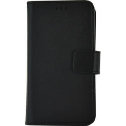 Étui folio universel pour smartphone - Taille M - Noir