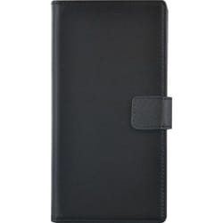Étui folio universel pour smartphone - Taille L - Noir