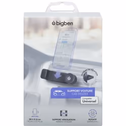 Bigben Connected AIRVENTHOLDER support Support passif Mobile/smartphone Noir - Vue supplémentaire 4