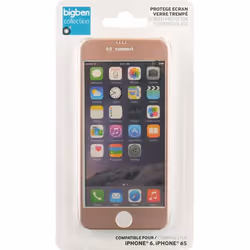 Bigben Connected PEGLASSROSEIP6S écran et protection arrière de téléphones portables 1 pièce(s)