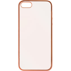 Bigben Connected COQUEMETPINKIP5S 4" Housse Or rose, Transparent