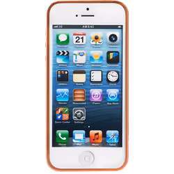 Bigben Connected COQUEMETPINKIP5S 4" Housse Or rose, Transparent