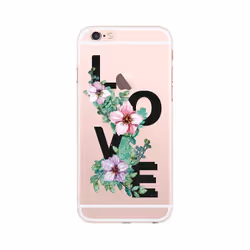 Bigben Connected COVLOVEIP6S, Housse, Apple, iPhone 6/6S, 11,9 cm (4.7"), Transparent