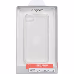Bigben Connected SILITRANSIP5S coque de protection pour téléphones portables Transparent