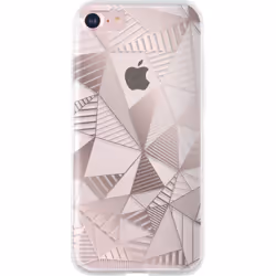 Bigben Connected COVGRAPHIP7PG, Housse, Apple, iPhone 6/6S, 11,9 cm (4.7"), Rose, Transparent
