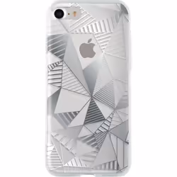 Bigben Connected COVGRAPHIP7S, Housse, Apple, iPhone 7/8, 11,9 cm (4.7"), Argent, Transparent