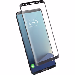 Bigben Connected PEGLASSGS8B, Samsung, Galaxy S8 G950, Résistant aux rayures, Noir, Transparent, 1 pièce(s)