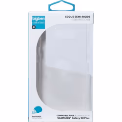 Bigben Connected SILITRANSGS8PLUS 6.2" Housse Transparent