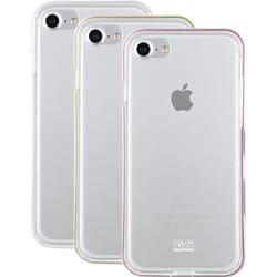 Bigben Connected CBPCOV3IN1IP7RG coque de protection pour téléphones portables Or, Rose, Transparent, Blanc