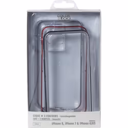 Bigben Connected CBPCOV3IN1IP7SLV coque de protection pour téléphones portables Gris, Argent, Transparent