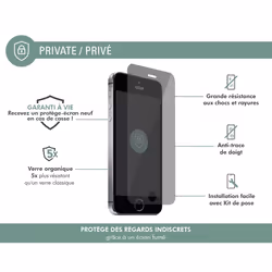 Force Glass FGEVOIP5PRIV écran et protection arrière de téléphones portables 1 pièce(s)