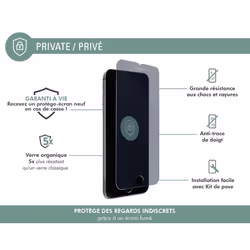 Force Glass FGEVOIP6PRIV écran et protection arrière de téléphones portables 1 pièce(s)