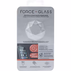 Bigben Connected FGEVOIP7PORIG, Apple, iPhone 7 Plus/8 Plus, Résistant aux rayures, Transparent, 1 pièce(s)