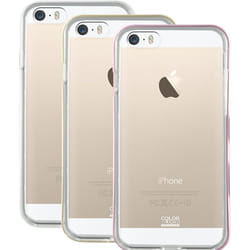 Bigben Connected CBPCOV3IN1IPSERG coque de protection pour téléphones portables Or, Rose, Transparent, Blanc