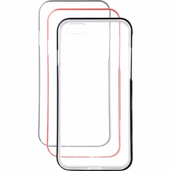 Bigben Connected CBPCOV3IN1IPSESLV coque de protection pour téléphones portables Gris, Argent, Transparent