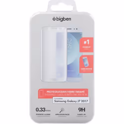 Bigben Connected PEGLASSJ72017 écran et protection arrière de téléphones portables 1 pièce(s)