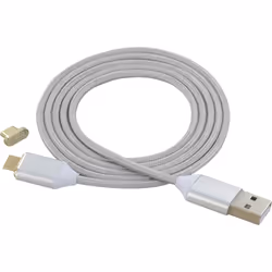 Bigben Connected CABLEMICMAGSI câble de téléphone portable Métallique