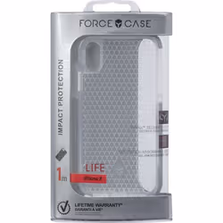 Bigben Connected FCLIFEIP8S 5.8" Housse Gris, Transparent