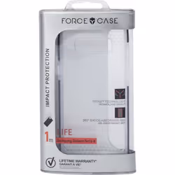 Bigben Connected FCLIFENOTE8G 6.3" Housse Gris, Transparent