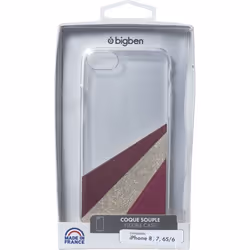 Bigben Connected COVONTHELINERIP7 coque de protection pour téléphones portables Or, Rouge, Transparent