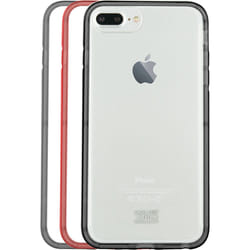 Bigben Connected CBPCOV3IN1IP7PSLV coque de protection pour téléphones portables Gris, Argent, Transparent